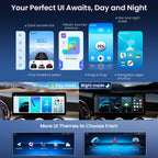 XTRONS Android Car Stereo for Mercedes-Benz C/GLC/V/X-Class W205 X253 W446 W470 (2016-2018) NTG 5.0/5.1/5.2, 12.3" IPS Touchscreen, Wireless CarPlay & Android Auto, Qualcomm Snapdragon 662, 8+128GB