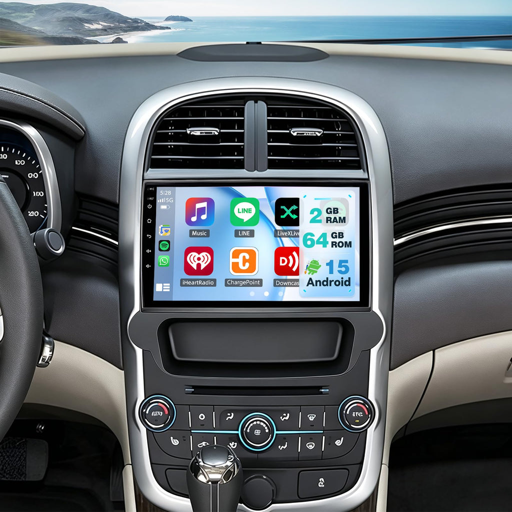 4+64G Android Car Stereo Radio for Chevy Malibu 2009-2014
