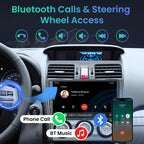 8Core 4+64G Car Radio for Subaru Forester 2014 2015 Subaru WRX Impreza 2012-2014- Android Car Stereo with Wireless Carplay, 9 Inch 1280 * 800 IPS Touchscreen Car Radio GPS WiFi Backup Camrea