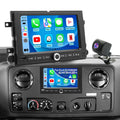5G WiFi Upgrade Car Radio for Ford E150/E250/E350 2009-2014, Mustang 2005-2009, Expedition 2007-2014, Explorer 2006-2010, 7 Inch Touch Screen Stereo Wireless Carplay Android Auto GPS FM BT SWC Camera