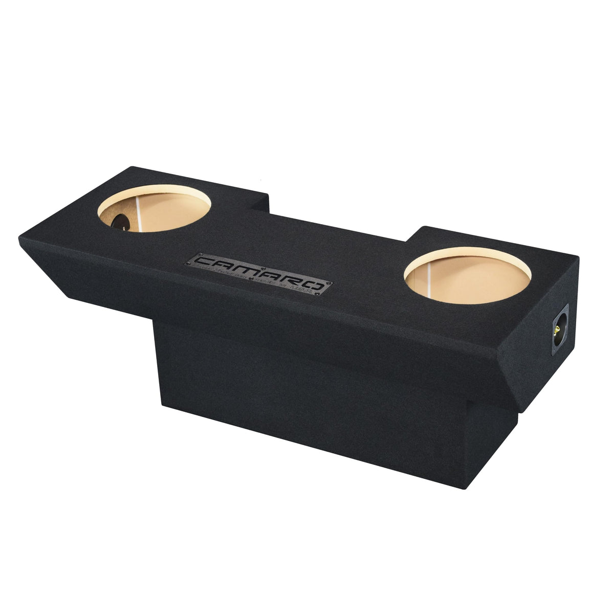 Dual Sub Box Compatible with Chevy Camaro 1982-1992 Subwoofer Enclosure Speaker Box car Audio Ground Shaker Stereo Enclosure Ground-Shaker (RED, 10")