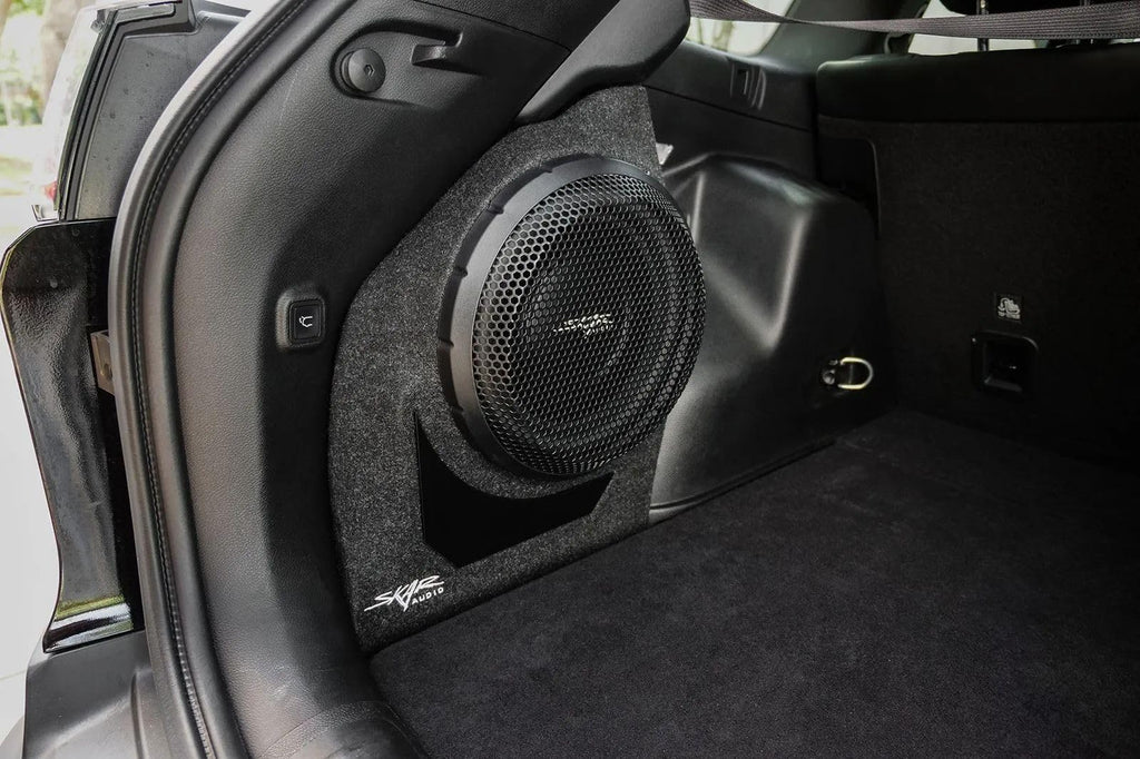 Skar Audio Single 10" Loaded Sealed Subwoofer Enclosure Compatible with 2014-2023 Jeep Cherokee Vehicles