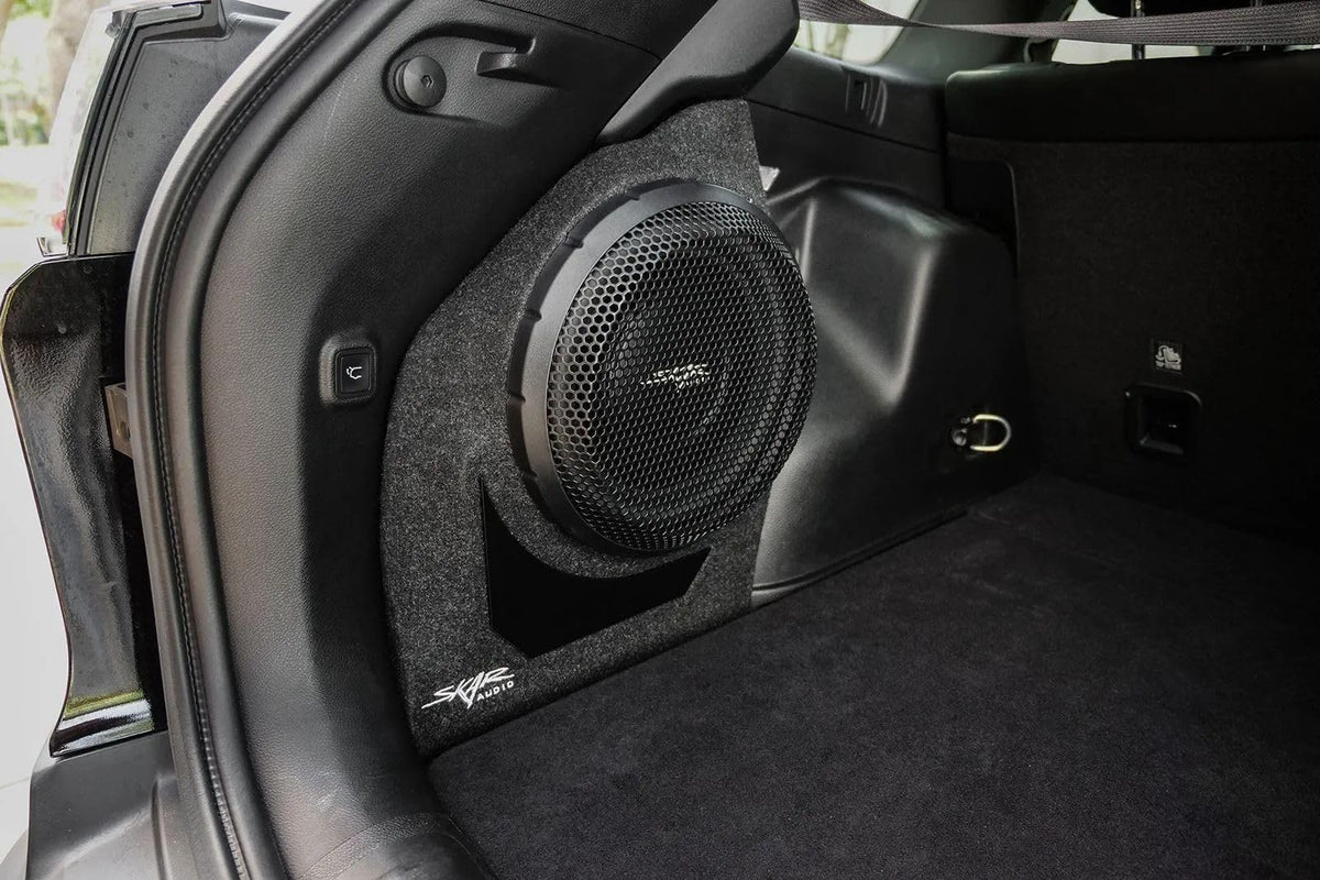 Skar Audio Single 10" Loaded Sealed Subwoofer Enclosure Compatible with 2014-2023 Jeep Cherokee Vehicles