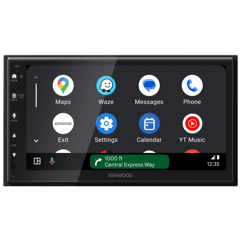 KENWOOD DMX50S 6.8" Capacitive Touchscreen Digital Multimedia Receiver – Wired Apple CarPlay, Android Auto, Bluetooth, USB Mirroring, iDatalink Maestro Ready