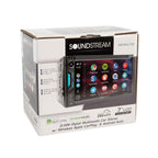 Soundstream VRCPAA-7DR 7" Double DIN Touchscreen Car Stereo, Wireless Apple CarPlay & Android Auto, Bluetooth Hands-Free, USB/AUX, Backup Camera Input, Steering Wheel Control, FM/AM, In-Dash Head Unit