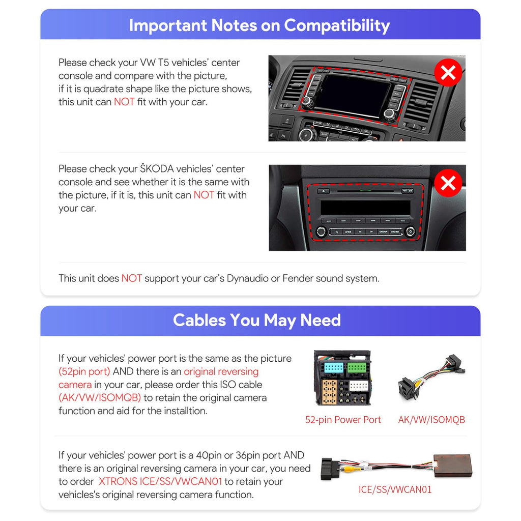 XTRONS Car Stereo for Volkswagen VW Jetta Beetle Tiguan Passat, Android 13 Octa Core 8GB+256GB Double Din Car Stereo Radio, 9” IPS Touchscreen GPS Navigation for Car Built-in DSP Car Play Android Auto