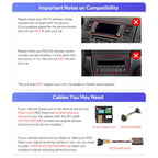 XTRONS Car Stereo for Volkswagen VW Jetta Beetle Tiguan Passat, Android 13 Octa Core 8GB+256GB Double Din Car Stereo Radio, 9” IPS Touchscreen GPS Navigation for Car Built-in DSP Car Play Android Auto