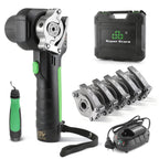 Super Stars Power Flaring Tool Kit ST-E800 - Cordless 45 Degree Automatic Flaring Tool for HVAC Copper Aluminum Tubing R410A R32