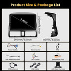 8 Core 6+128GB 9" IPS Screen Android 15 Car Stereo for Honda CRV 2002-2006