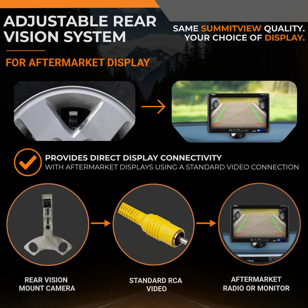 SUTV-8858 SummitView Adjustable Rear Vision System