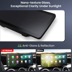 XTRONS Android Car Stereo for Mercedes-Benz C/GLC/V/X-Class W205 X253 W446 W470 (2016-2018) NTG 5.0/5.1/5.2, 12.3" IPS Touchscreen, Wireless CarPlay & Android Auto, Qualcomm Snapdragon 662, 8+128GB