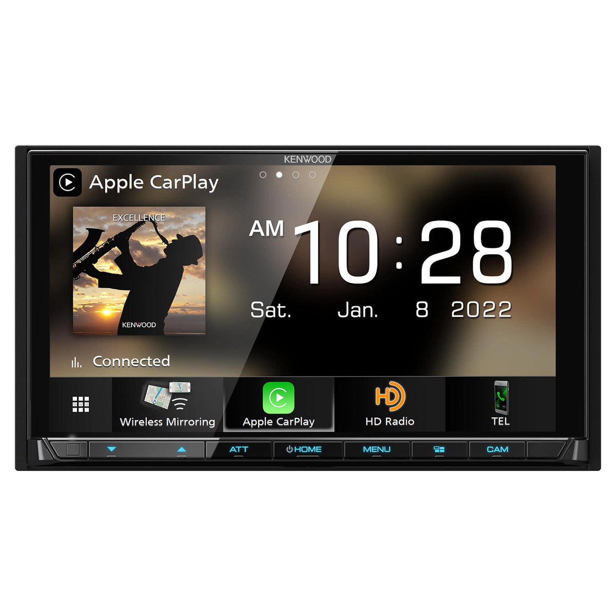 KENWOOD DMX958XR EXCELON Reference 6.8" Full HD Capacitive Touchscreen Car Stereo Receiver | Plus SiriusXM SXV300V1 Satellite Radio Vehicle Tuner