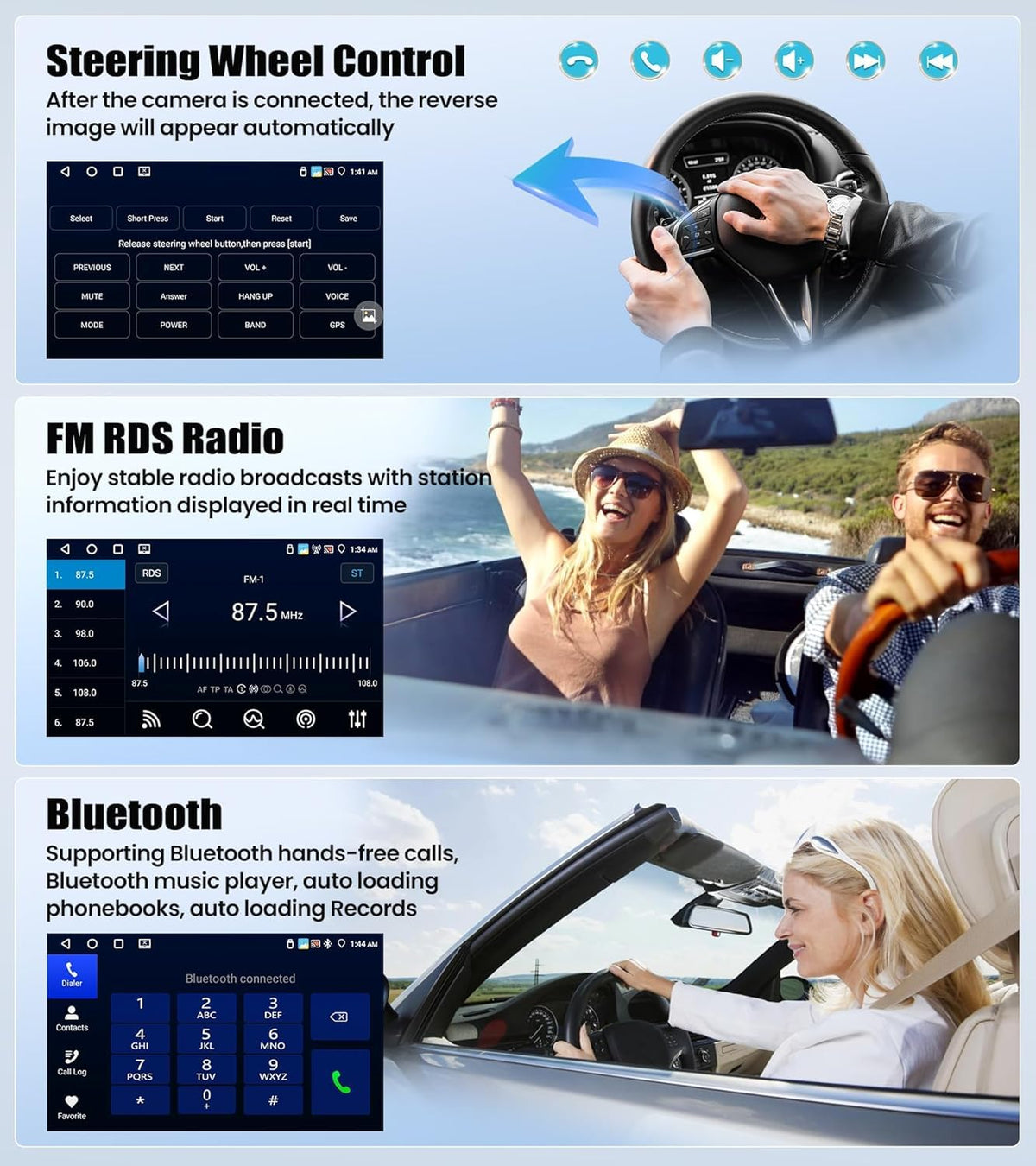 8 Core 6G+128G Android Car Stereo Radio for Hyundai Elantra 2011 2012 2013