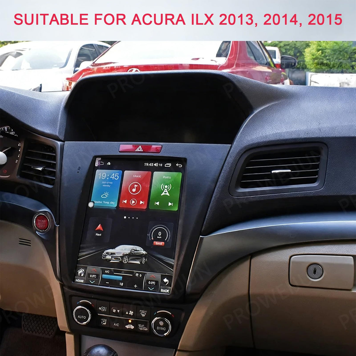 10.4" Car Radio Stereo for Acura ILX 2013 2014 2015 Touchscreen Upgrade