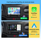 XTRONS 9” Android 15 Car Stereo for Jeep Renegade (2015-2020), 8+128GB