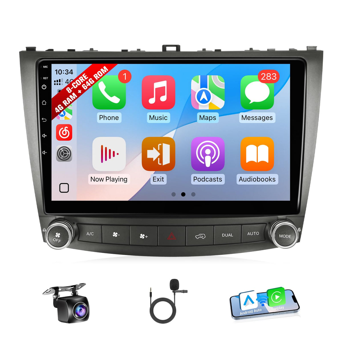 8Core Android 13 Car Radio for Lexus IS250 IS300 IS350 2006-2012