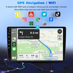 2+64G Radio for Buick Rendezvous 2006, 7 in IPS Touchscreen Stereo Android 13 Wireless Apple Carplay Android Auto 32EQ 5G WiFi 1080P Bluetooth