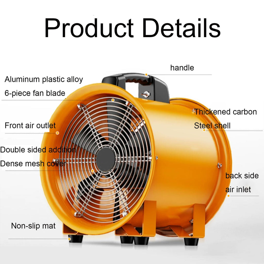 Multifunctional Low Decibel Axial Factory Exhaust Blower