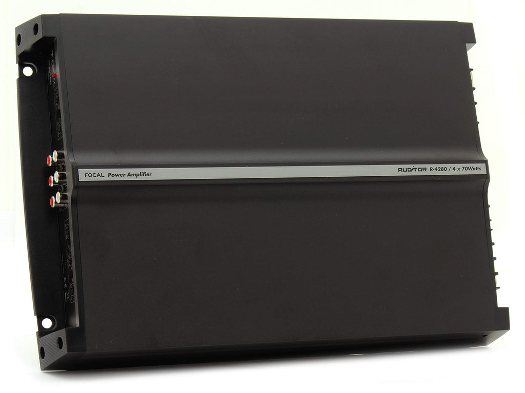 Focal R-4280 4 Channel 560 Watt Class AB Car Audio Amplifier