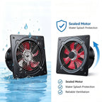 8000M³/H Through Wall Low Noise Utility Blower for Paint Booth