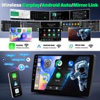 9.7’’ Vertical Touchscreen Car Radio for Ford F150 2009 2010 2011 2012 2013 2014 with Wireless Carplay Android Auto Bluetooth GPS WiFi HiFi SWC FM Backup Camera Mic 2+32G