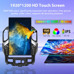 17.2 inch Touch Screen Upgrade Android Car Radio for Chevrolet Silverado GMC Sierra 2019-2023 Android 14 Car Stereo Carplay Android Auto GPS Navigation (Black)