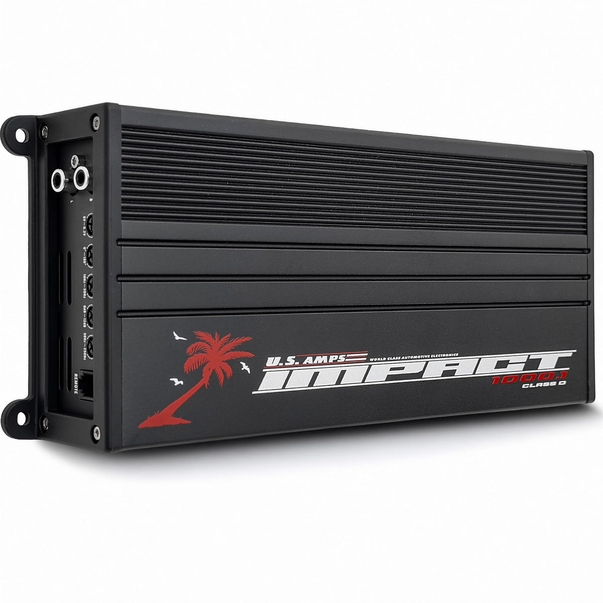 US Amps IMPACT-1000.1 Monoblock 1500W RMS Class D Mini Amplifier