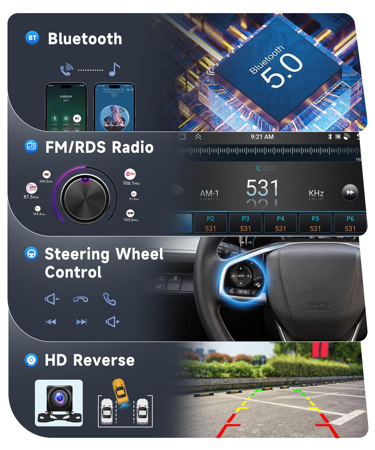 8 CORE 6G+128G Car Radio for Honda Fit 2008-2013 Wireless Carplay