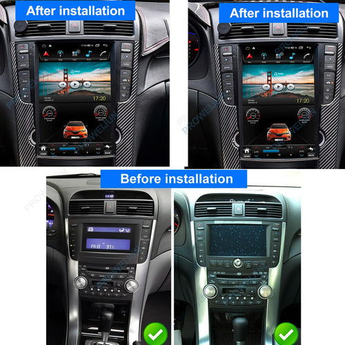 12.1inch Android 16 Car Stereo for Acura TL 2004-2008 Carplay Tesla Screen