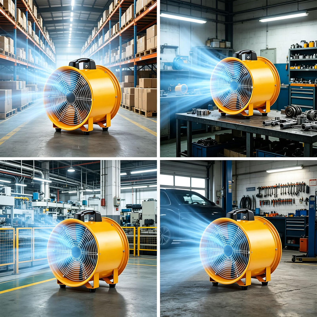 Multifunctional Low Decibel Axial Factory Exhaust Blower