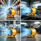 Multifunctional Low Decibel Axial Factory Exhaust Blower