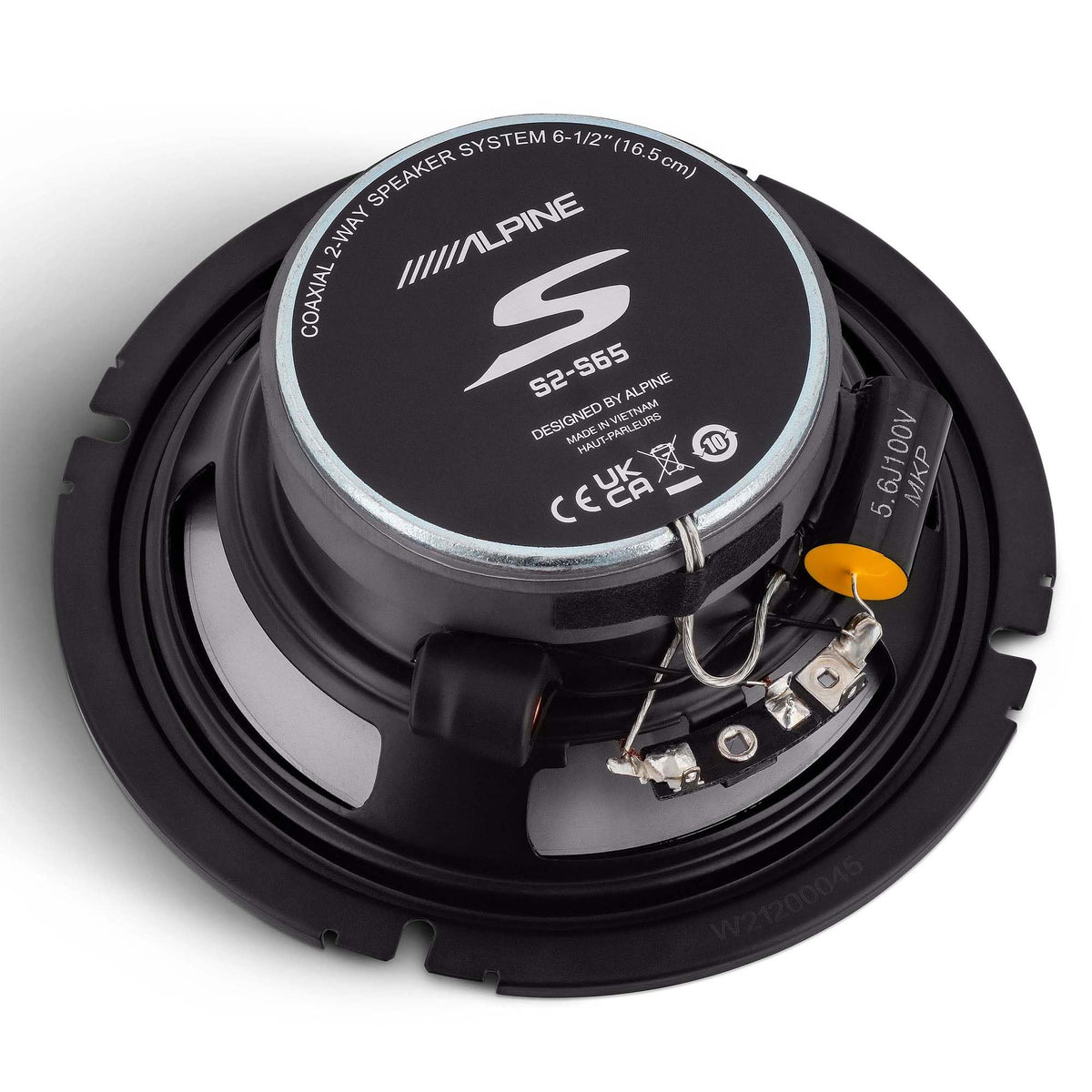 Alpine S2-S65/S2-S65C, S Series 6.5" 2-Way Hi-Res Speakers Bundle