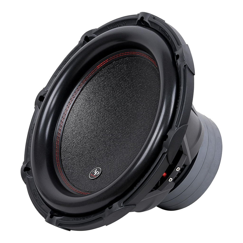 Audiopipe 15" Triple Stack Composite Cone Subwoofer (TXX-BDC3-15), Superior Performance, 2400W Max Power, 3.3" BASV Dual Voice Coil, Aluminum Basket, Multi-Connect Terminals, Dual 4 Ohms