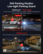 REDTIGER VC70 4K+2.5K Dash Cam, STARVIS 2 IMX678, Dual HDR, 30MB/s WiFi