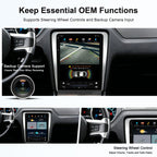 12.1 Inch Android Car Stereo Radio 8GB+128GB for Ford Mustang 2010-2014
