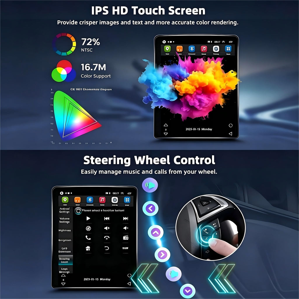 9.7'' Touchcreen Car Stereo Radio for Dodge RAM 2013-2018