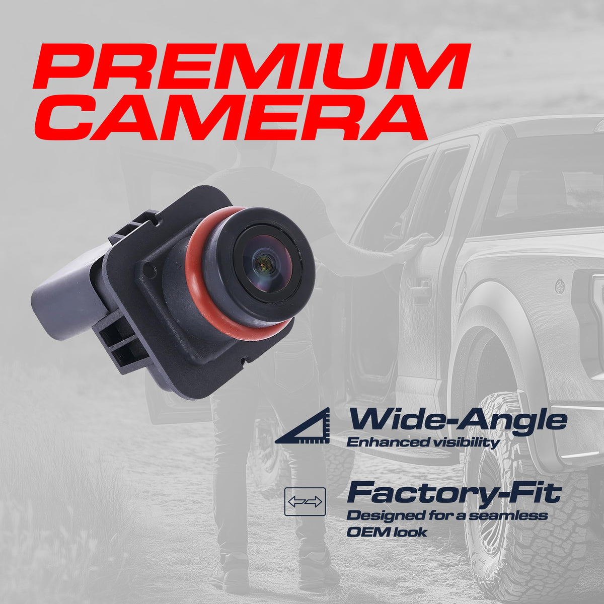 Master Tailgaters Replacement for Ford Taurus, Taurus Sho, Taurus Police Model (2013-2019) Backup Camera OE Part # EG1Z-19G490-A, DG1Z-19G490-A