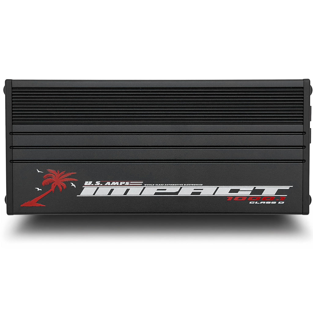 US Amps IMPACT-1000.1 Monoblock 1500W RMS Class D Mini Amplifier