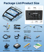 4G+64G Car Radio for Mercedes Benz C Class W203 2000-2005(4 Doors)