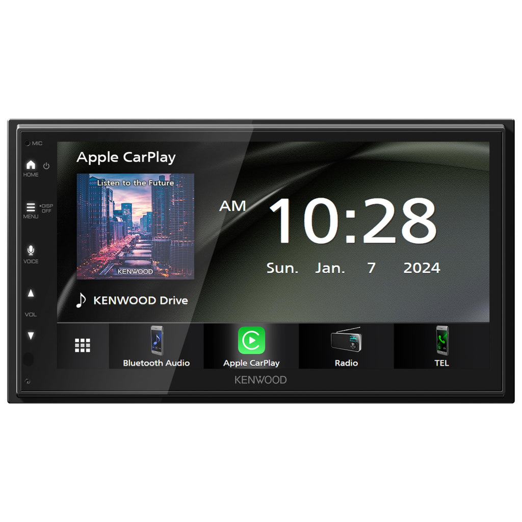 KENWOOD DMX50S 6.8" Capacitive Touchscreen Digital Multimedia Receiver – Wired Apple CarPlay, Android Auto, Bluetooth, USB Mirroring, iDatalink Maestro Ready