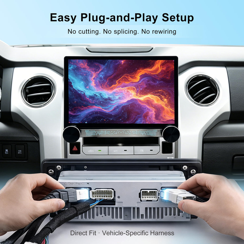 Android 14 Car Stereo for Toyota Tundra 2014-2021, CarPlay Radio Head Unit