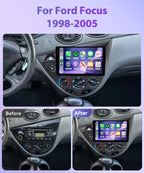 Rimoody 4G+128G Android Car Radio for Ford Focus Stereo 1998-2006 Carplay