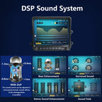 8Core 4G+64G Android 14 Car Stereo Radio for Porsche Cayman 911 Boxster 981 718 918 997 Turbo GT2 3 Carrera 2011-2020 Carplay GPS Navigation WiFi 4G Multimedia Player (with Fiber Optic Box)