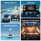 4+64G Car Radio Stereo for FJ Cruiser 2007-2017 Support JBL FJ Radio Upgrade 9 inch Touch Screen with CarPlay Android Auto GPS Navigation SWC Backup Camera