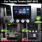 10.2'' 6GB RAM & 128GB ROM Car Radio for Toyota Tundra 2007-2013