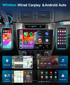 Podofo Android 15 Car Radio for 2009-2012 Ford Fusion Mondeo Mustang