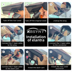 4K Dash Cam Adapts for Hyundai Elantra 2021-2026,Integrated OEM Look