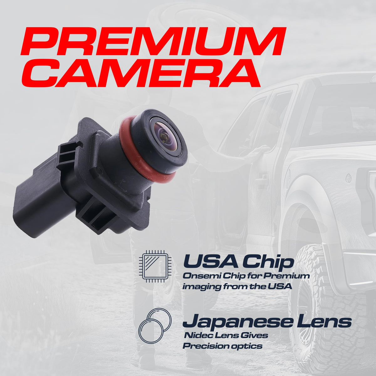 Master Tailgaters Replacement for Ford Taurus, Taurus Sho, Taurus Police Model (2013-2019) Backup Camera OE Part # EG1Z-19G490-A, DG1Z-19G490-A