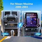 4Core 64G 9.7 Inch Android 14 Car Radio Stereo for Nissan Maxima 2000-2003