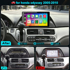8 Core+128G Car Stereo Radio for Honda Odyssey 2005-2010 GPS Navigation